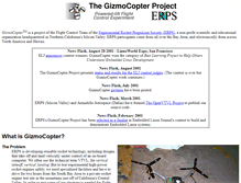 Tablet Screenshot of gizmocopter.erps.org